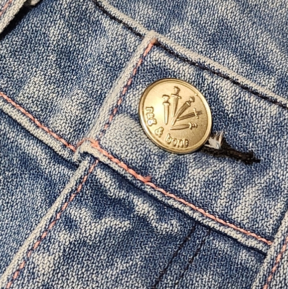 Rag & Bone Broken Mara Vintage Cigarette Women's Jeans Size 23 NWT - Picture 5 of 10